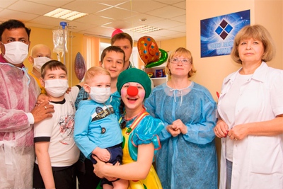 Праздничное мероприятие посвященное детям больным онкологией